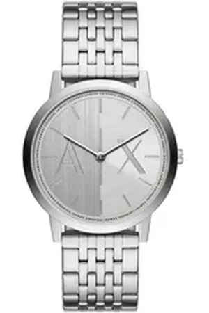 Giorgio Armani ARMANI EXCHANGE Quarzuhr AX2870, Armbanduhr, Herrenuhr, analog, Edelstahlarmband silberfarben