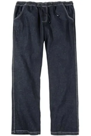 ABRAXAS Stretch-Jeans Schlupf-Stretchjeans dunkelblau Übergröße blau 5XL