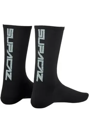 Supacaz Sportsocken schwarz|silberfarben 37-42
