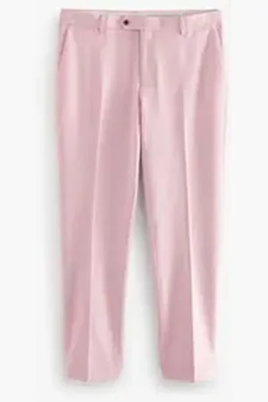 Next Anzughose Motion Flex Stretch-Anzug: Slim Fit Hose (1-tlg) rosa 32
