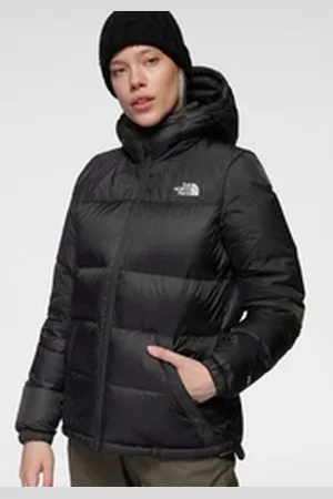 The North Face Daunenjacke Winterjacke Winddicht & Wasserabweisend & Atmungsaktiv & wärmend schwarz XL (42)