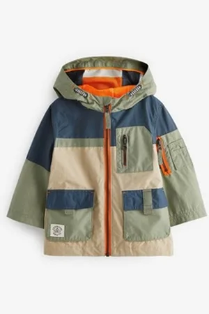 Next Regenjacke Wasserabweisende Jacke (1-St) beige 62-68 (3-6 Mon.)