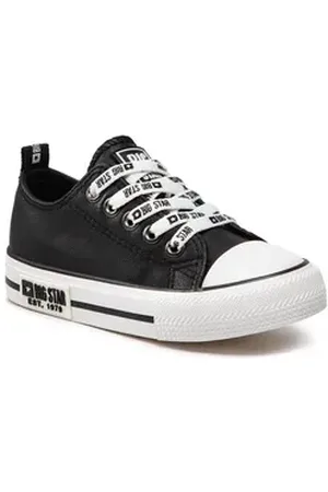 Big Star Sneakers aus Stoff KK374039 Black Sneaker schwarz 33 EU