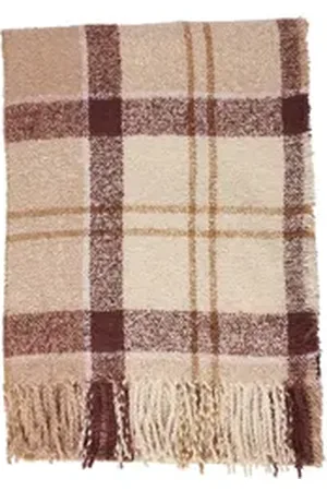 Barbour Strickschal Damen Schal, (1-St) rot