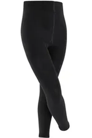 Falke Strickstrumpfleggings Family (1 St) mit nachhaltiger Baumwolle schwarz 98-104
