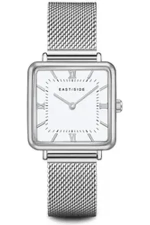 Eastside Quarzuhr Grand silber, mit Edelstahl-Armband