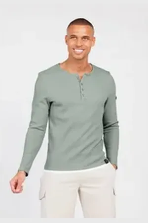 Key Largo Sweatjacke MSW SANDRO button grün S