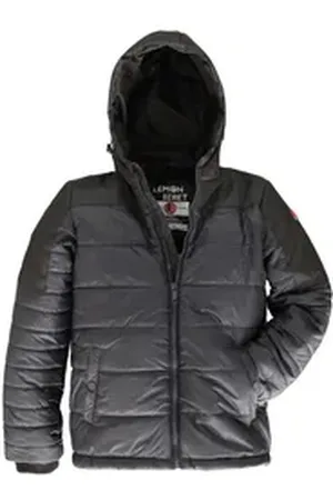 Lemon Beret Steppjacke Jungen Steppjacke mit Kapuze mit Kapuze grau 164