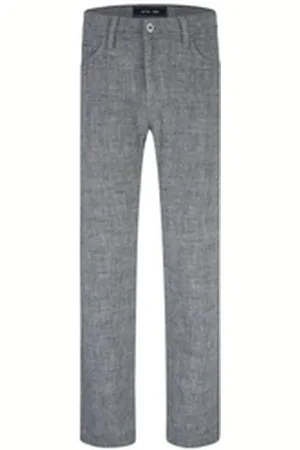 Otto Kern 5-Pocket-Jeans JOHN tornado checkered 67041 4200.8600 grau W32 / L34