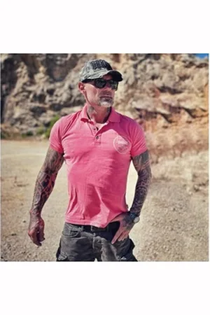 Yakuza Poloshirt Before You rosa S