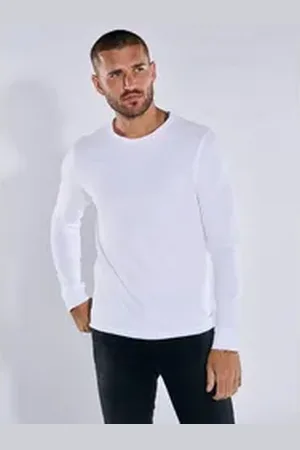 EMILIO ADANI Langarmshirt Langarm-Shirt "My Favorite" weiß XL