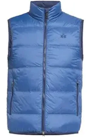 La Martina Daunenweste Herren Westen, Man Outdoor Vest Nylon Mit elastischen Saumabschluss