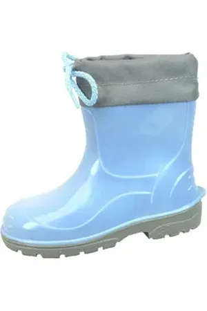 Bockstiegel [D2C] 10021_14 hellblau/grau Gummistiefel blau|grau 27