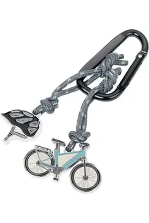 Troika Schlüsselanhänger Schlüsselanhänger mit Karabinerhaken E-BIKE