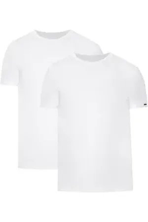Cornette T-Shirt Herren T-Shirts mit U-Ausschnitt 2er Pack CR068 (1-tlg) bunt 3XL