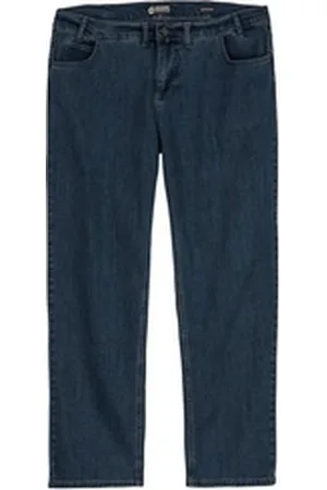 Adamo Stretch-Jeans Stretch-Jeans Übergröße dark navy blau 72