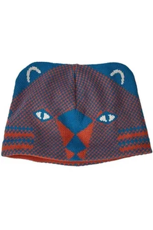 Patagonia Beanie Kinder Beanie Baby Animal Friends blau 5T