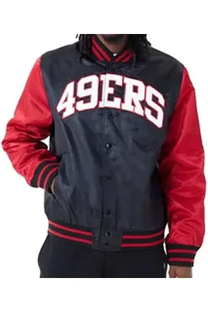 New Era Collegejacke NFL San Francisco 49ers Satin Bomber L
