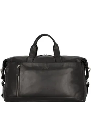 Alassio ® Weekender, Leder schwarz