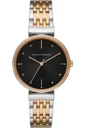 Giorgio Armani ARMANI EXCHANGE Quarzuhr Damenarmbanduhr schwarz