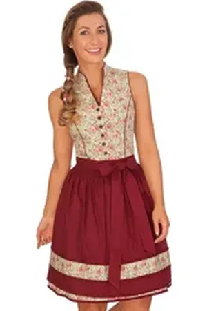 Alpenfee Dirndl Mini Dirndl 2tlg. - HANNAH - schilf