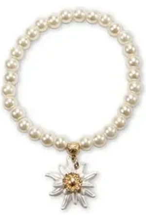 Alpenflüstern Armband Armband Damen - GRETA - creme-weiß