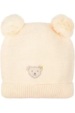 Steiff Strickmütze Mütze Accessoires Baby & Mini, gefüttert weiß 51