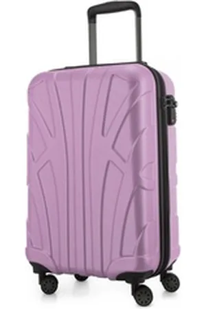 SUITLINE Handgepäckkoffer S1, 4 Rollen, Trolley 55x35x20 cm Bordgepäck Koffer Doppelrollen 34 L