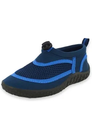 Beck Badeschuh Aqua Badeschuh (leichte, flexible, stabile Schuhe, für geschützte Füße an Pool und Strand) rutschfeste flexible Laufsohle, schnelltrocknend blau 41 EU