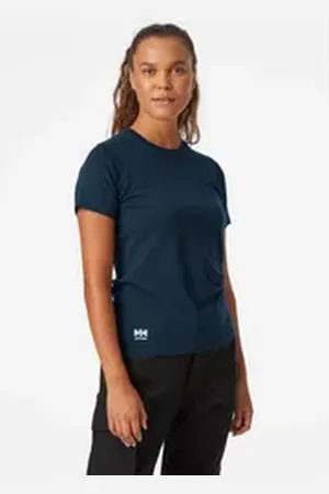 Helly Hansen T-Shirt NAVY W MANCHESTER (1-tlg) frauenspezifische Passform blau 2XL