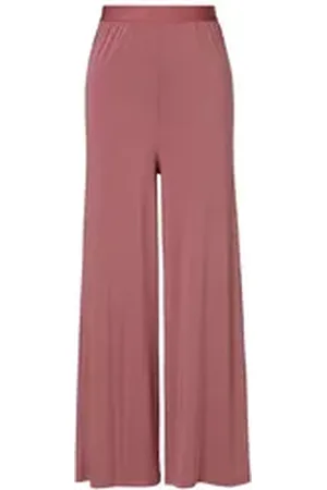 HUGO BOSS Pyjamahose Bea_Pants mit Logobund rot L