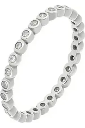 Noelani Silberring für Damen, Sterling Silber 925, Zirkonia (synth) (Ring, 1-tlg) silberfarben 52