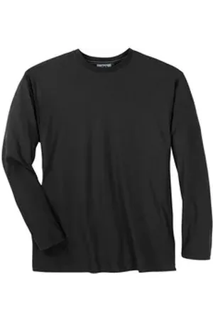 Ahorn Langarmshirt Basic Longsleeve XXL schwarz schwarz 8XL