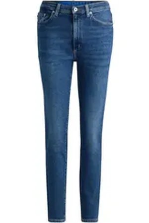 HUGO BOSS 5-Pocket-Jeans Damen Jeans MALU_B Skinny Fit (1-tlg) blau 25/32