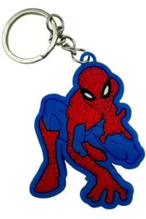 Marvel Schlüsselanhänger Schlüsselanhänger Spiderman, Schlüsselanhänger Haustierschlüsselanhänger Geschenk Hund Frau Herren bunt