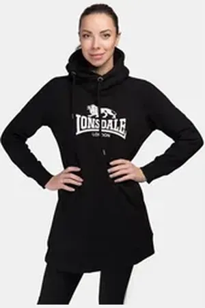Lonsdale London Kapuzenpullover Pitlessie schwarz S