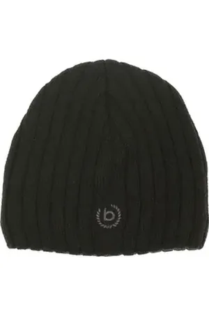 Bugatti Strickmütze Polyacrylkopfbedeckung (1-St) schwarz