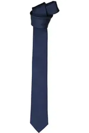 EMILIO ADANI Krawatte Krawatte strukturiert blau