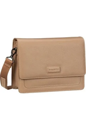 Bugatti Umhängetasche Elsa Cross Shoulderbag Medium, Crossbody Bag beige