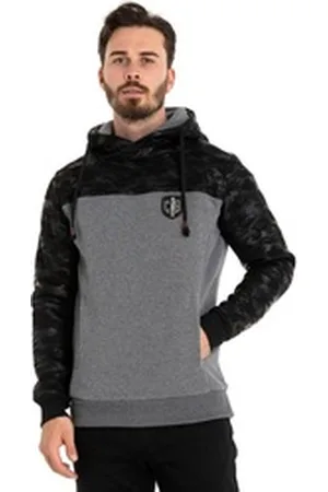 Cipo & Baxx Kapuzensweatshirt grau XXL