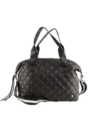 Curuba Shopper JIMMY, mit Steppung aus leichtem Nylon schwarz