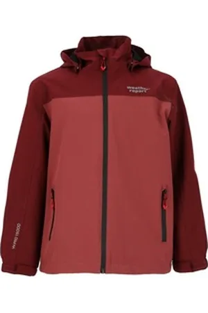 Weather Report Outdoorjacke Borise Jr. mit wasserdichter Ausstattung rot 152
