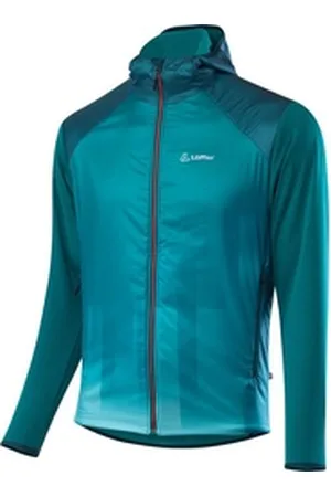 Löffler Outdoorjacke M HOODED JACKET SPEED PRIMALOF LAGOON