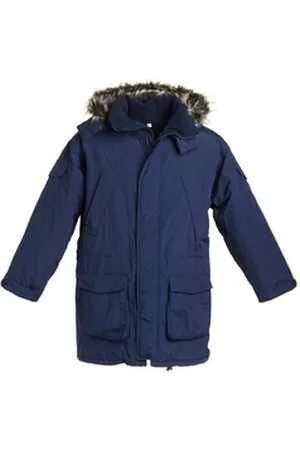 BMS Parka ALASKA-PARKA sehr leicht & sehr warm blau XL (58/60)