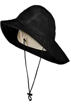 BMS Regenhut Regenhut Südwester 100% wasserdicht, mit Baumwollfutter schwarz XS (48-50cm)