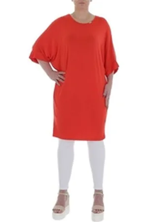 Ital-Design Tunikashirt Damen Freizeit (85915829) Top & Shirt in Rot rot L/XL