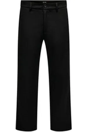 Only & Sons Chinohose OS ONSEDGE-ED LOOSE 4468 PANT schwarz 30