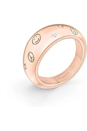 Tamaris Fingerring Edelstahl goldfarben 52