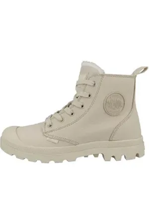 Palladium Pampa Hi Zip Wool Damen Schnürboots beige 41 EU