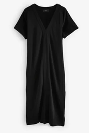 Next Strandkleid Kaftankleid aus Jersey (1-tlg) schwarz 36 (GB: 8)